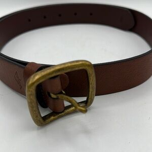 Dockers brown leather belt, size XL
